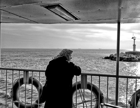 No ferry para Kadikoy.