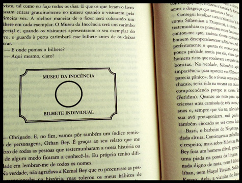 Página 626 do romance que dá dierito a um bilhete individual